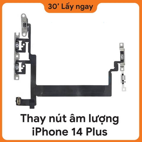 Thay cáp âm lượng iPhone 14 Plus