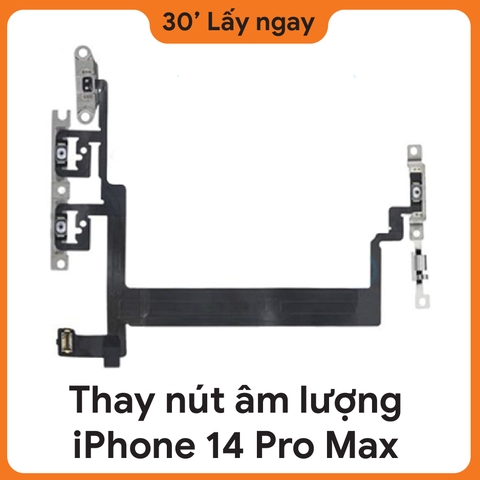 Thay cáp âm lượng iPhone 14 Pro Max