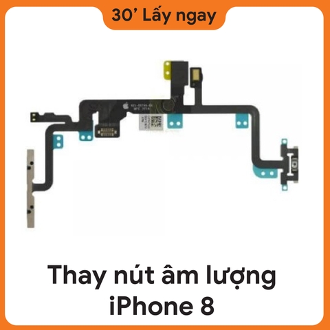 Thay cáp âm lượng iPhone 8