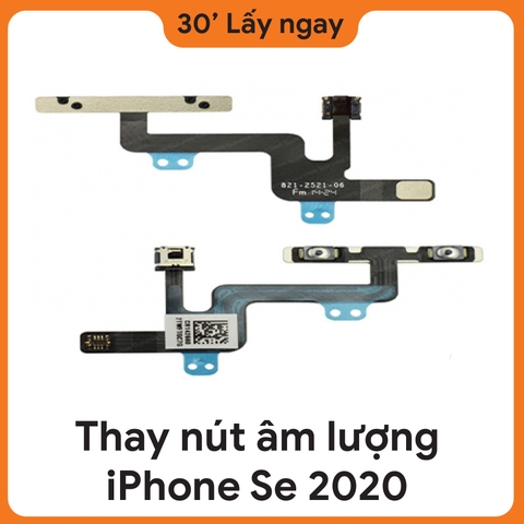 Thay cáp âm lượng iPhone SE 2020