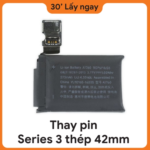 Thay Pin Apple Watch Series 3