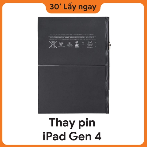 Thay Pin iPad Gen 4