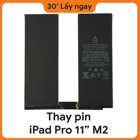 Thay Pin iPad Pro M4 11 2024