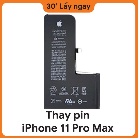 Thay Pin iPhone 11 Pro Max