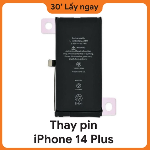 Thay Pin iPhone 14 Plus