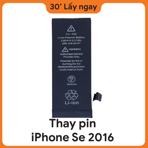 Thay Pin iPhone SE 2016