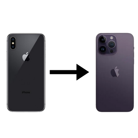 Độ vỏ iPhone X lên iPhone 14 Pro