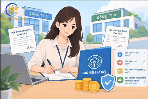 Người lao động ký hợp đồng với hai công ty: Quy định về đóng bảo hiểm xã hội