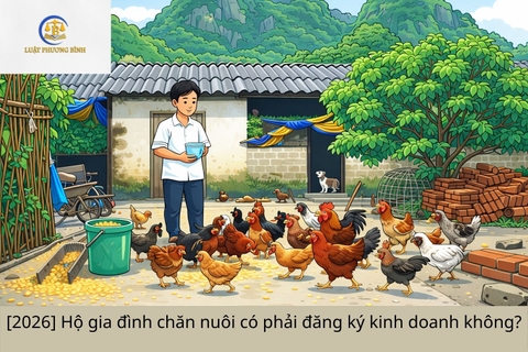 [2026] Hộ gia đình chăn nuôi có phải đăng ký kinh doanh không?