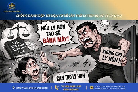 Chồng đánh đập, đe dọa vợ để cản trở ly hôn bị xử lý ra sao?