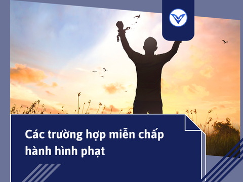 Các trường hợp miễn chấp hành hình phạt