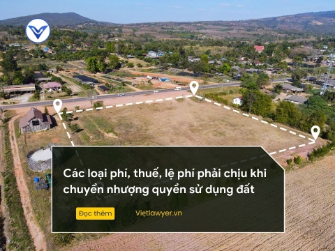 Các loại phí, thuế, lệ phí phải chịu khi chuyển nhượng quyền sử dụng đất