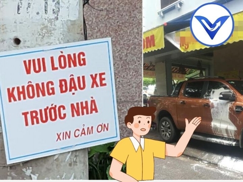 Cấm đỗ xe ô tô trước cửa nhà mặt phố “phép vua vẫn thua lệ làng?” | Luật sư tư vấn | VietLawyer