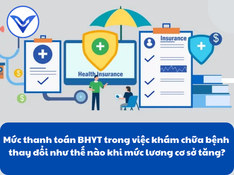 Mức thanh toán BHYT trong việc khám chữa bệnh thay đổi như thế nào khi mức lương cơ sở tăng?