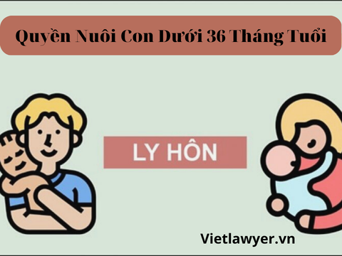 Quyền Nuôi Con Dưới 36 Tháng Tuổi Khi Ly Hôn?