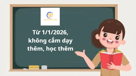 Từ 01/01/2026, không cấm dạy thêm, học thêm?