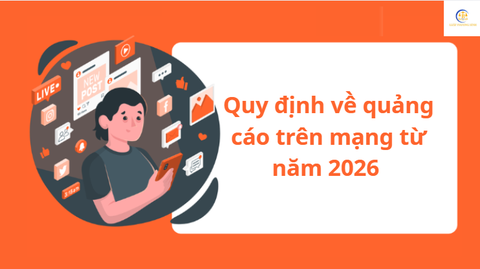 Quy định về quảng cáo trên mạng từ năm 2026