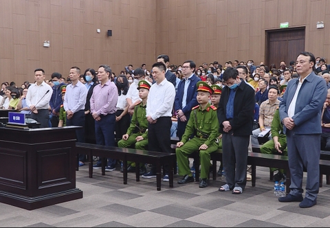 Tòa tuyên án Chủ tịch tập đoàn Tân Hoàng Minh và 14 bị cáo