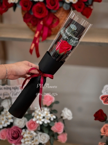 Hoa Sáp 1 Bông Đỏ