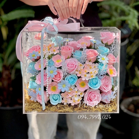 Vali Hoa Sáp Cao Cấp 