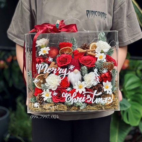 Vali Hoa Sáp Thơm Tone Noel Size Lớn