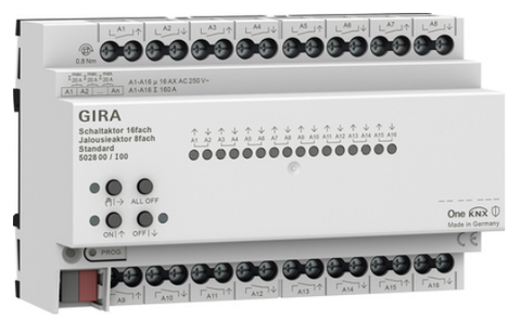 Bộ điều khiển chiếu sáng 16 kênh - Gira Germany