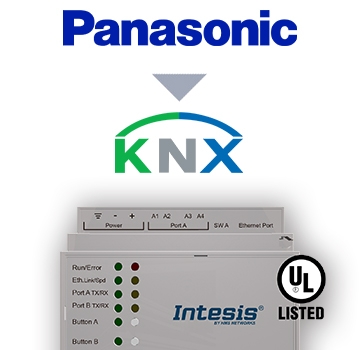 Bộ điều khiển điều hòa Panasonic KNX - Intesis