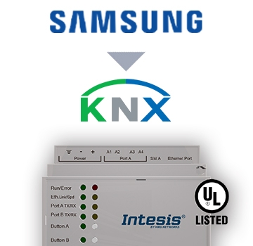 Bộ điều khiển điều hòa Samsung KNX - Intesis
