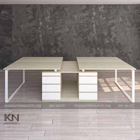 Cụm bàn làm việc 4 người/ CBLV-KN-07-C4