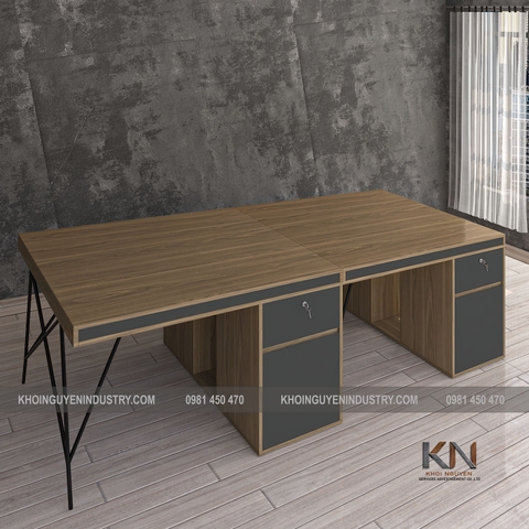 Cụm bàn làm việc 4 người/ CBLV-KN-12-C4