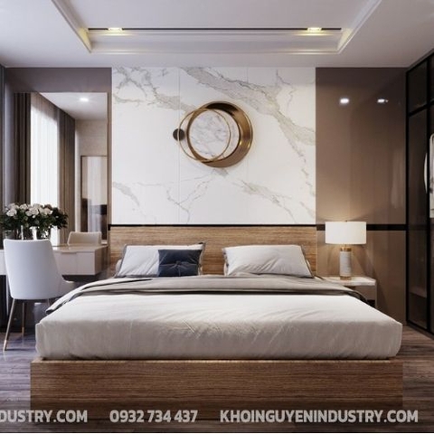 GIƯỜNG GỖ TỐI GIẢN/ GGTG-KN-N01
