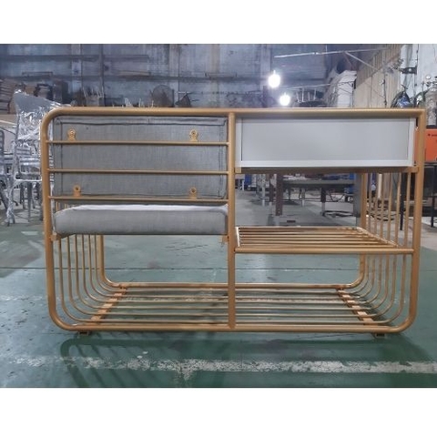 KỆ GIÀY KẾT HỢP GHẾ NGỒI/ KGKH-KN-01