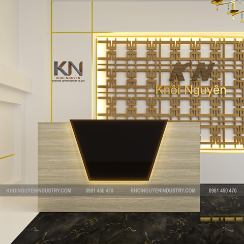 Quầy Lễ Tân/ QLT-KN-06