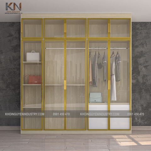Tủ áo cánh kính/ TACK-KN-01