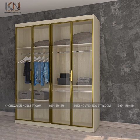 Tủ áo cánh kính/ TACK-KN-02