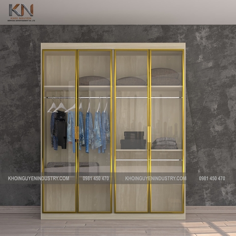 Tủ áo cánh kính/ TACK-KN-02