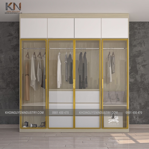 Tủ áo cánh kính/ TACK-KN-03