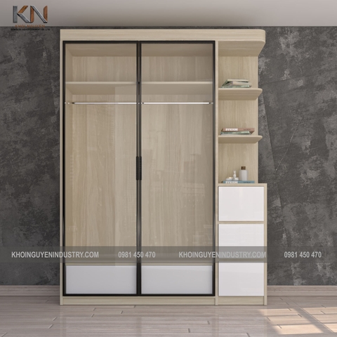 Tủ áo cánh kính/ TACK-KN-04