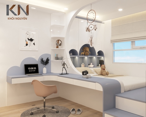 PHÒNG NGỦ CHO BÉ 12M2-KN-N01