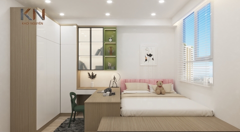 PHÒNG NGỦ CHO BÉ 12M2-KN-N04