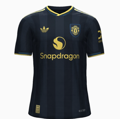 Manchester United 25/26 Player - Đen vàng