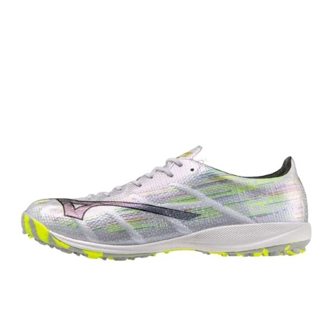 Giày đá bóng Mizuno Alpha II Elite TF Frontier Pack  P1GD256209 Trắng/Bạc/Xanh