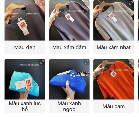 1 Áo phông trơn C26030407