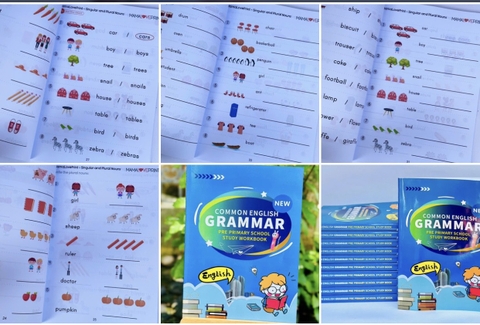 Sách bài tập ngữ pháp lớp 1-2-3-4 T25060916