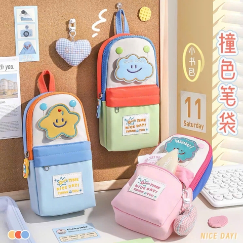 Túi đựng bút dáng balo mini CN26061332