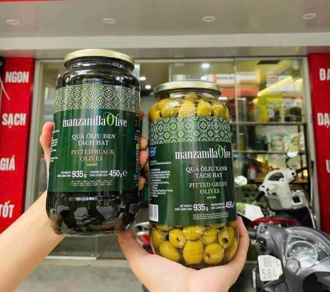 Quả Olive LATINO BELLA xanh, đen tách hạt C26070630