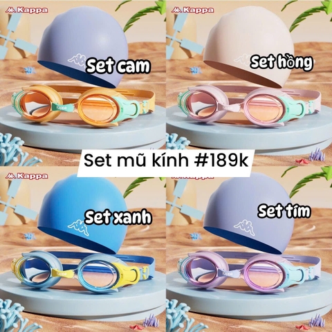 Mũ + kính Kappa H25051303