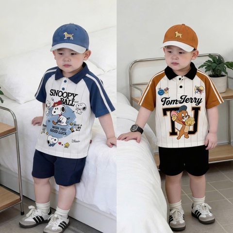 Set Áo polo + quần kaki + mũ HQ26052050