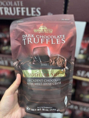 Kẹo socola đen muối biển Truffles C26012008