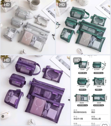SET 6 TÚI LƯỚI ĐA NĂNG T26073101